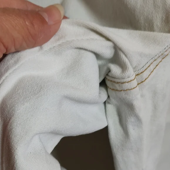 Jeans Light Blue Bleached Denim Overalls - Picture 8 of 13